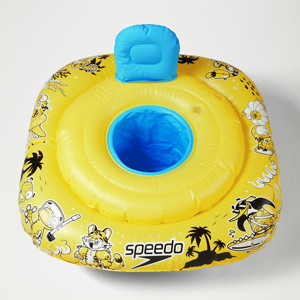 Speedo Infant Learn to Swim Character Seat 0-12 Months Yellow