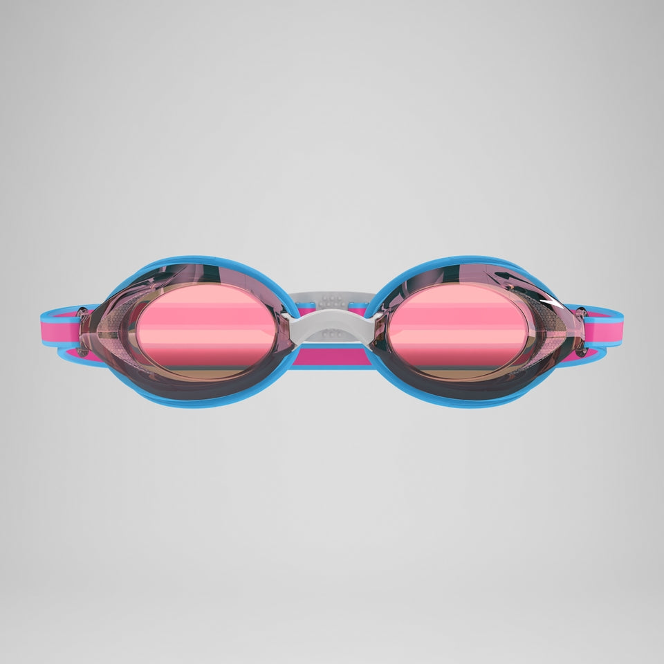 Speedo Junior Vanquisher 3.0 Mirror Goggles Pink/Blue