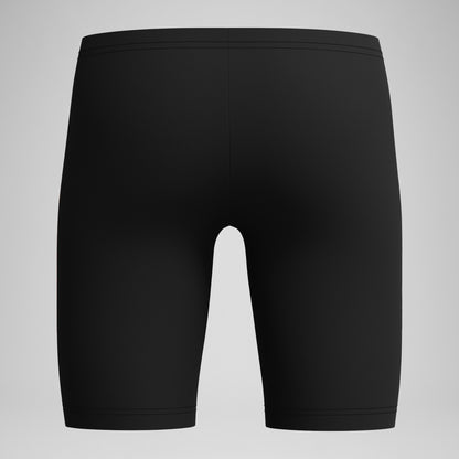 Speedo Boys' Medley Logo Jammer Black/Red